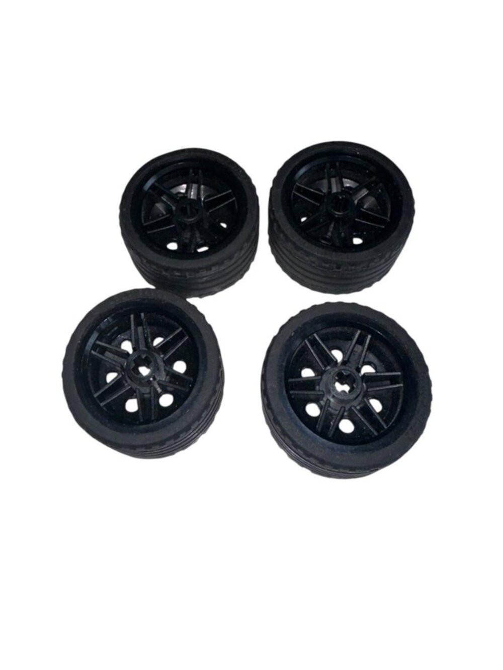 LEGO WHEEL & TIRE ASSEMBLY 56145c03 30.4mmx20mm 37x22 ZR x4 BLACK 56145 / 55978